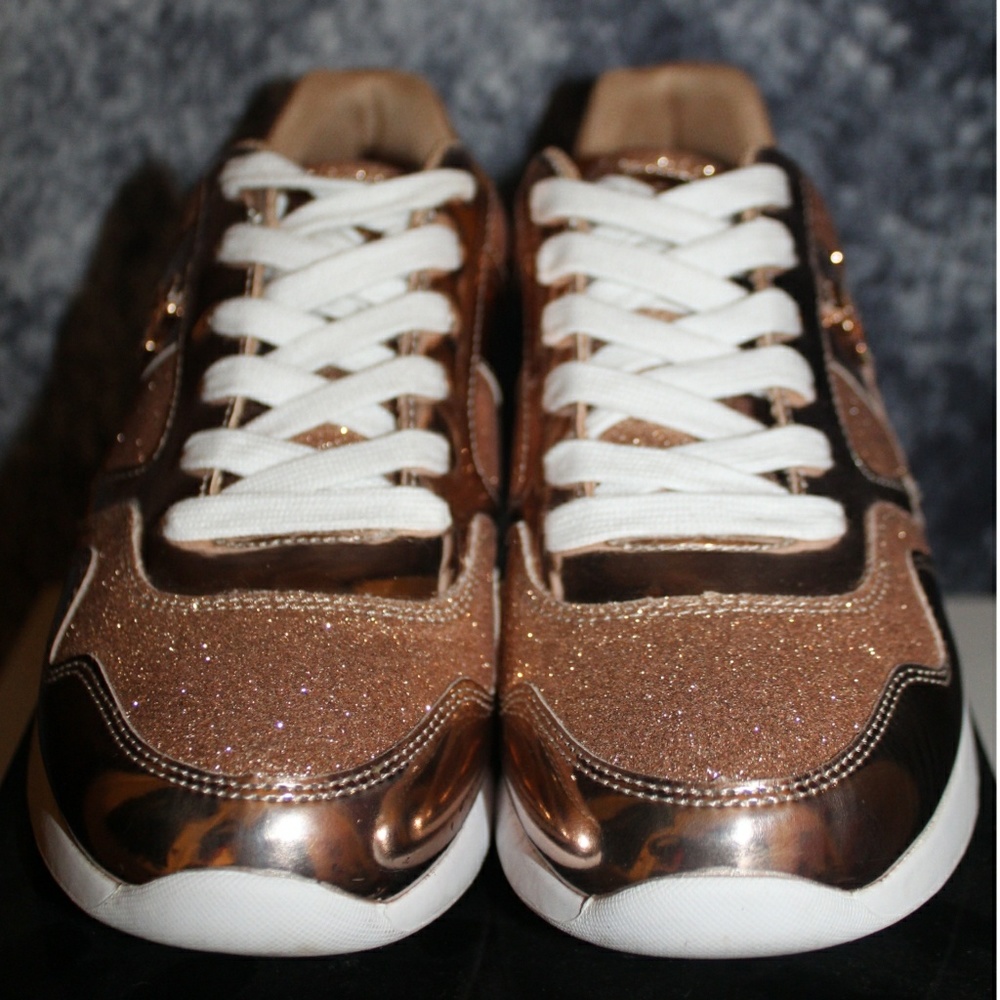 Guess Gold Sneakers